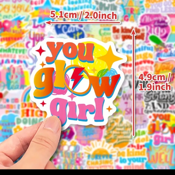 Colorful Inspirational Sticker Set - Picture 4 of 4